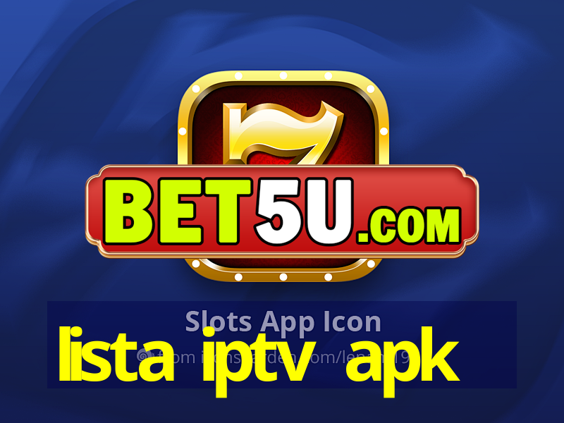 lista iptv apk